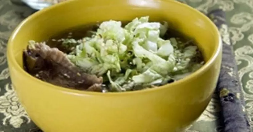 Готовим Супы Кисло-сладкий суп с уткой по-пекински