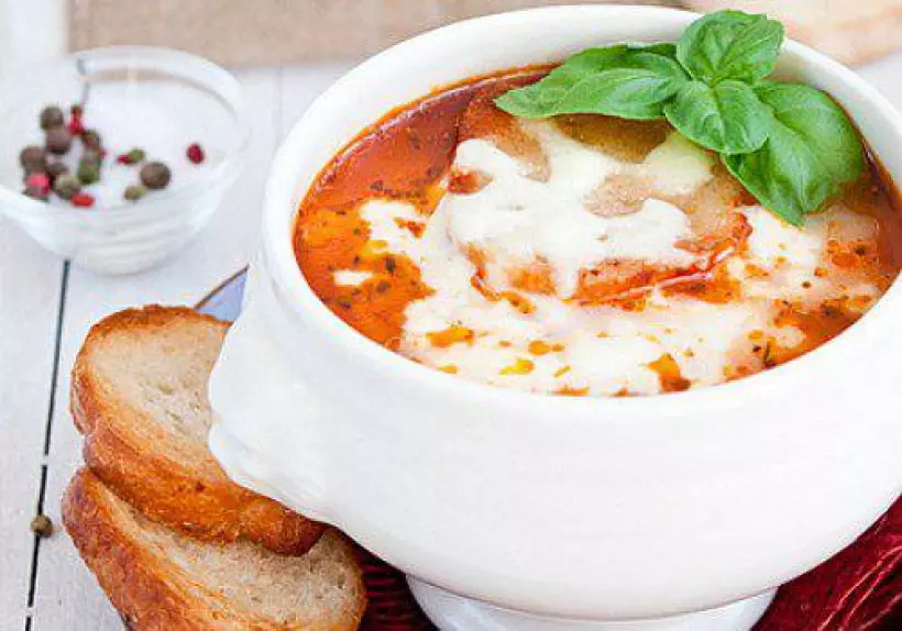 Готовим Супы Суп с лазаньей и фрикадельками