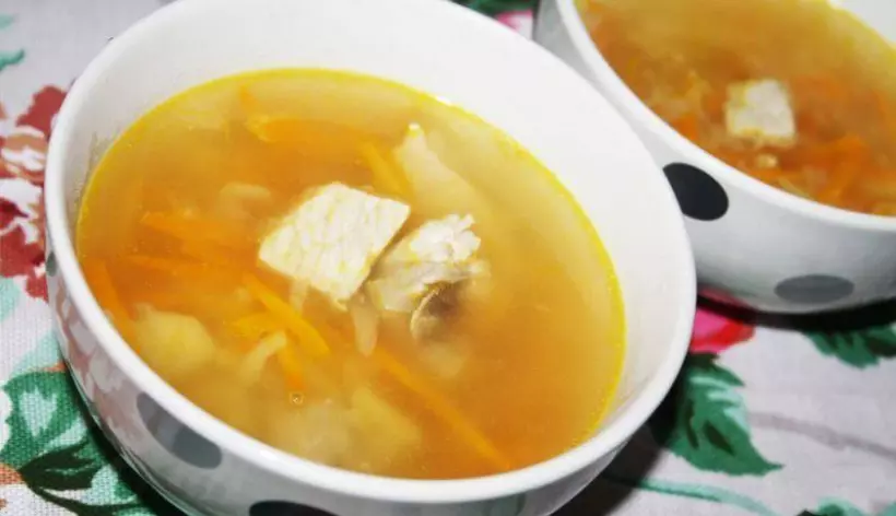 Готовим Супы Простой суп со свининой