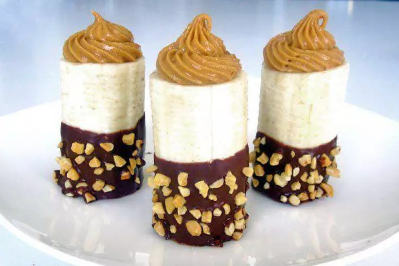 Готовим Десерты Банановый десерт с шоколадом