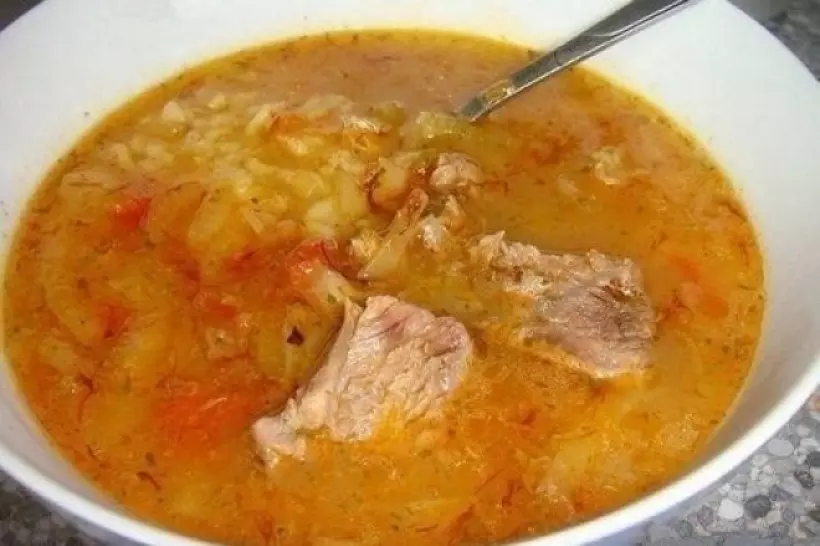 Готовим Мясо Суп харчо по-грузински с грецкими орехами