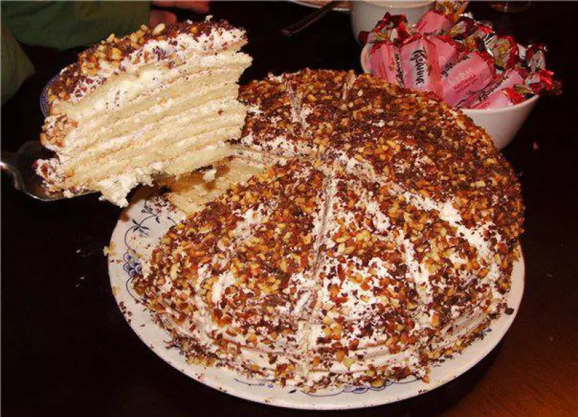 Готовим Десерты Торт «Сметанник»