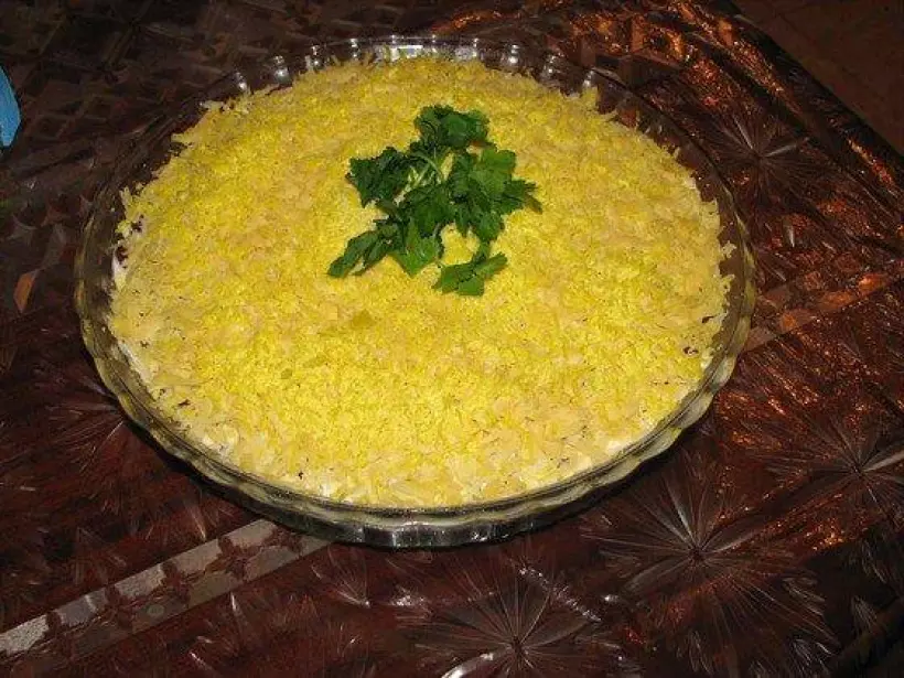 Готовим Салаты Салат из курицы с красной фасолью и сыром