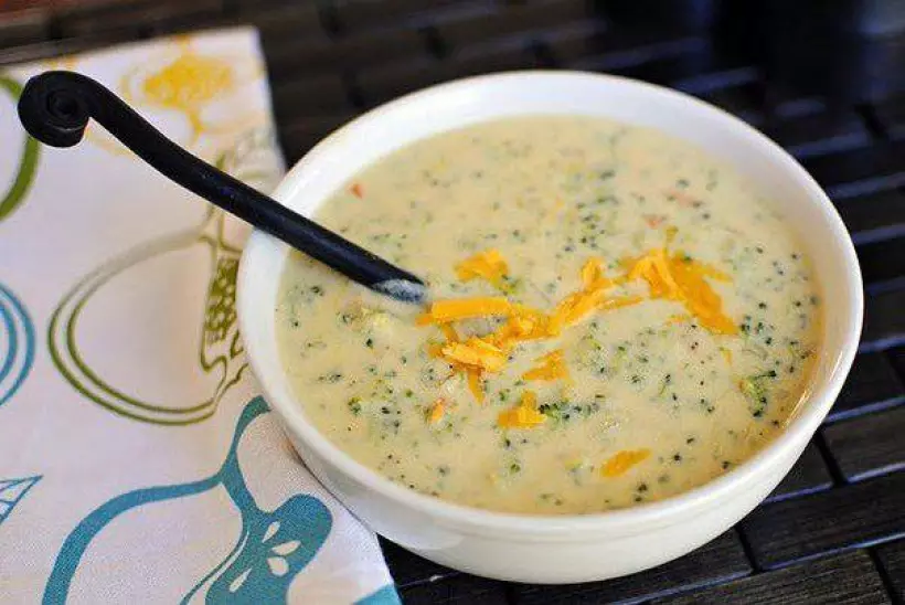 Готовим Супы Суп-пюре из брокколи с сыром
