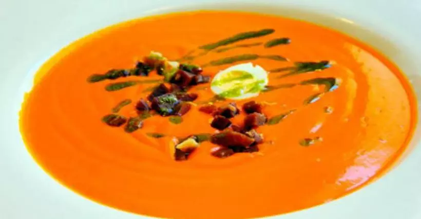 Готовим Супы Холодный томатный суп «Сальморехо»