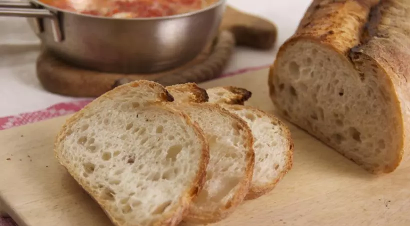 Готовим Вегетарианские Деревенский хлеб из Апулии