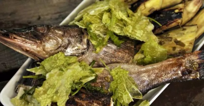 Готовим Рыба Щука с салатом из савойской капусты