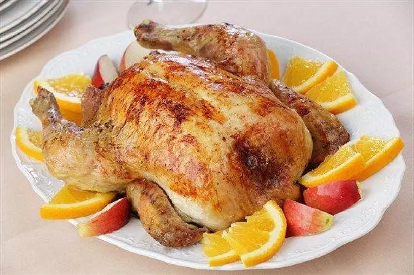 Готовим Мясо Цыпленок с апельсинами