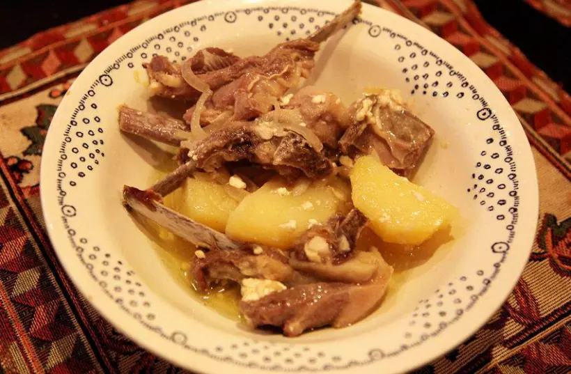 Готовим Мясо Бараньи ребрышки в духовке с картошкой