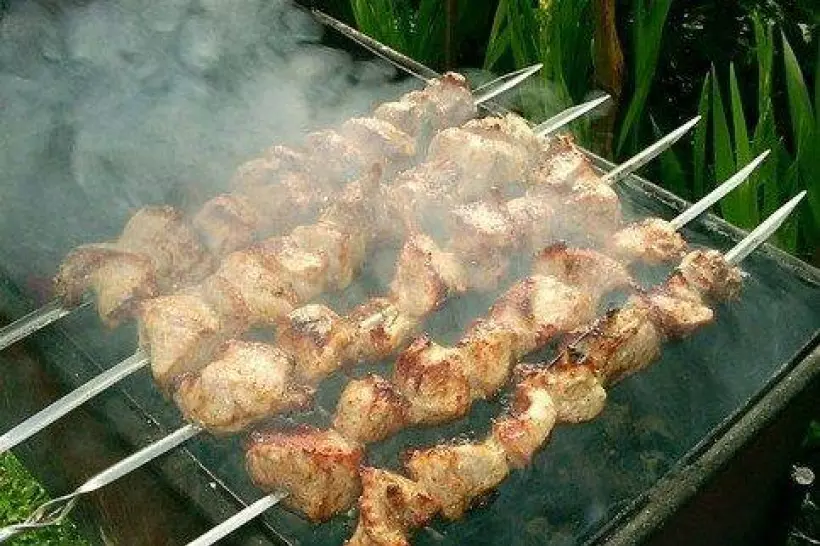 Готовим Мясо Шашлык свиной в луковом соке