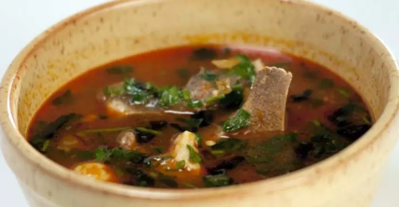 Готовим Супы Томатный суп с клёцками