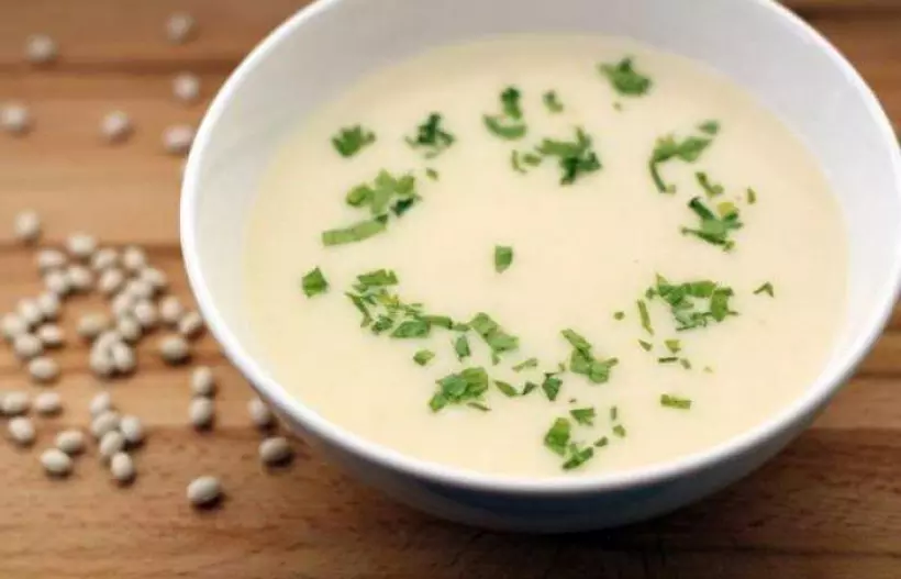 Готовим Вегетарианские Фасолевый крем-суп