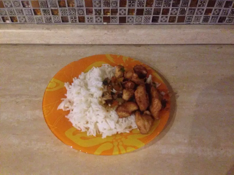 Готовим Мясо Курица гунбао (kung pao)