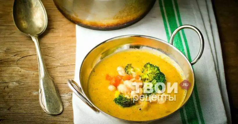 Готовим Супы Суп из капусты брокколи
