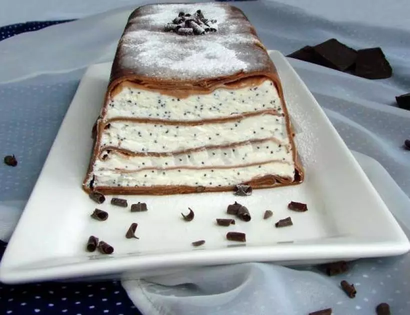 Готовим Десерты Блинный творожный торт