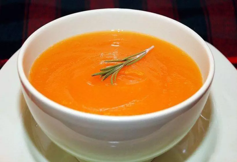 Готовим Вегетарианские Крем-суп из тыквы со сливками