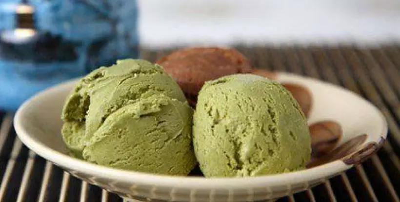 Готовим Десерты Мороженое из зеленого чая