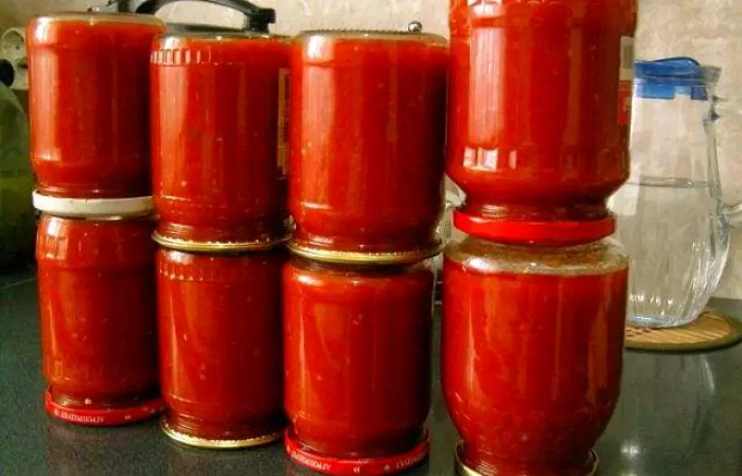 Готовим Консервация Домашний томатный кетчуп на зиму