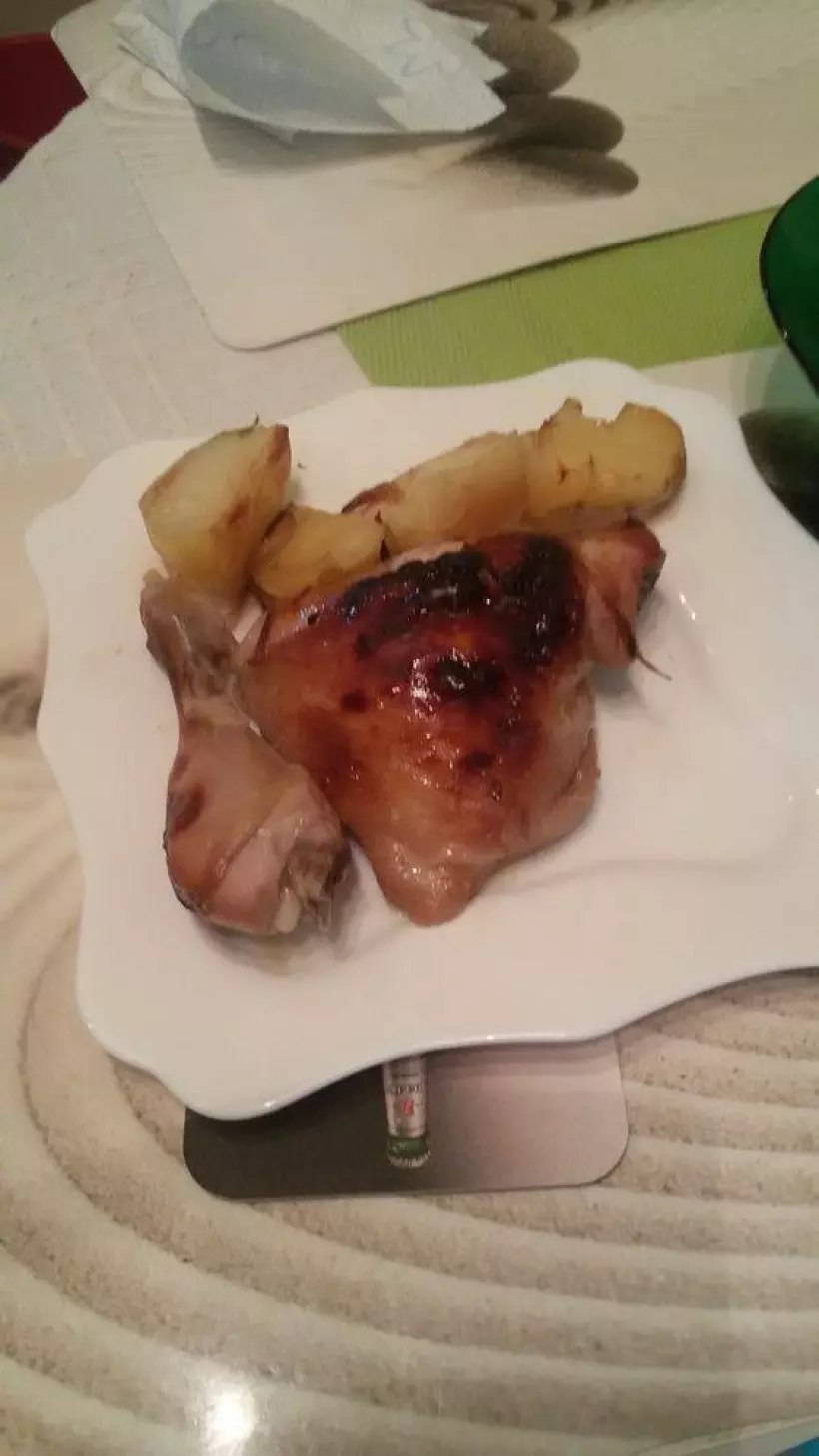 Готовим Мясо Курица на гриле в цитрусовом соусе с медом