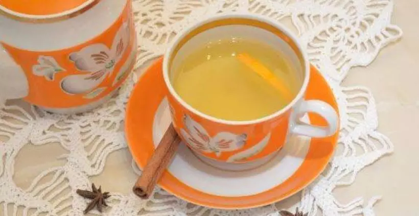 Готовим Коктейли Зеленый чай с апельсином