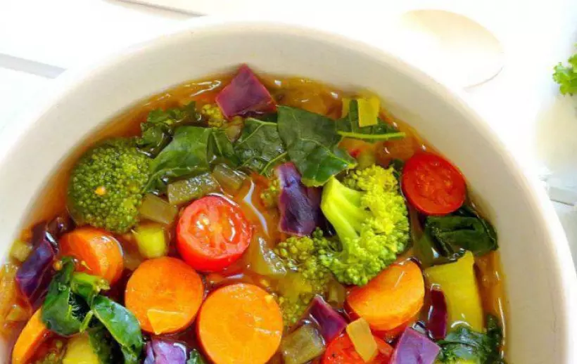 Готовим Супы Овощной суп с брокколи и помидорами