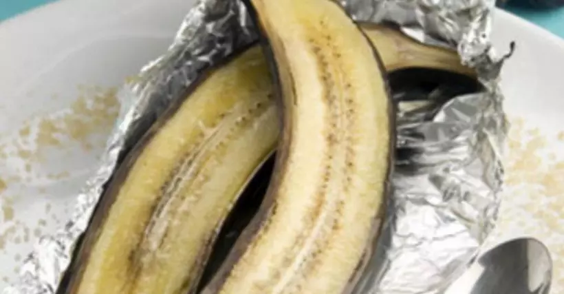 Готовим Десерты Бананы в «серебряной» кожуре