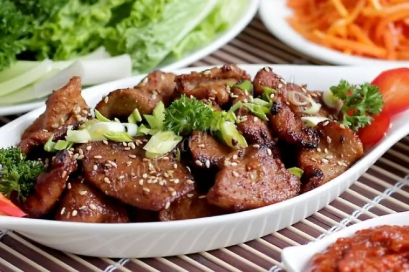 Готовим Мясо Сочная свинина по-корейски