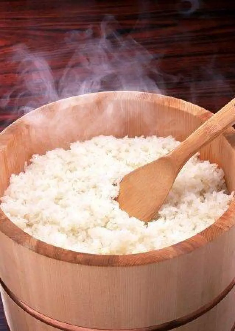 Готовим Закуски Рис для суши с уксусной смесью