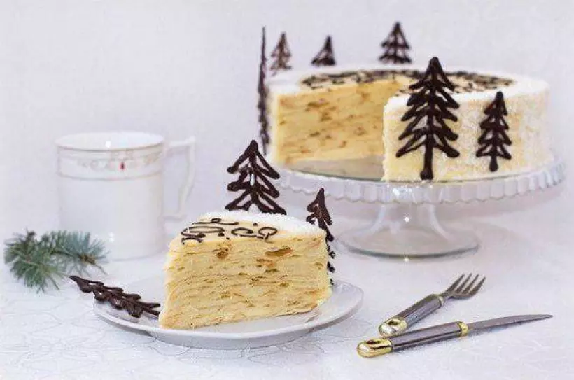 Готовим Десерты Торт «Снежный Наполеон»