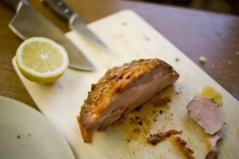 Готовим Мясо Запеченная свинина в аджике