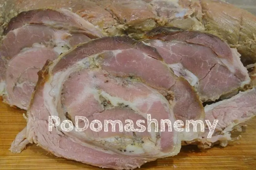 Готовим Мясо Мясной рулет из свинины в духовке