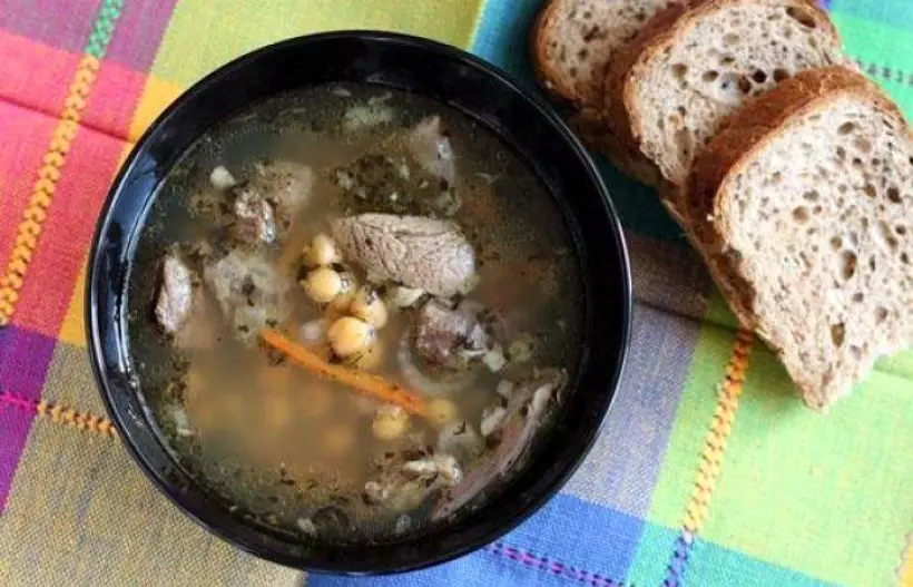 Готовим Супы Суп из баранины с нутом