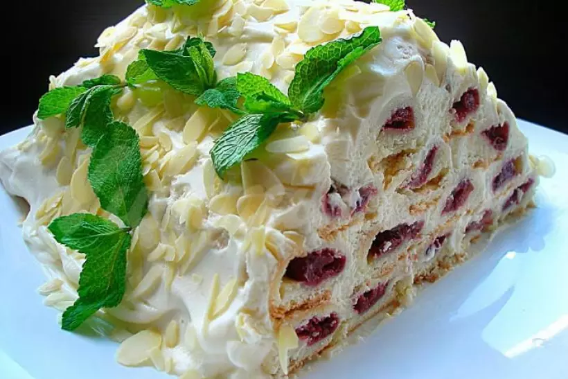 Готовим Десерты Торт «Монастырская изба» (упрощенный вариант без выпечки)