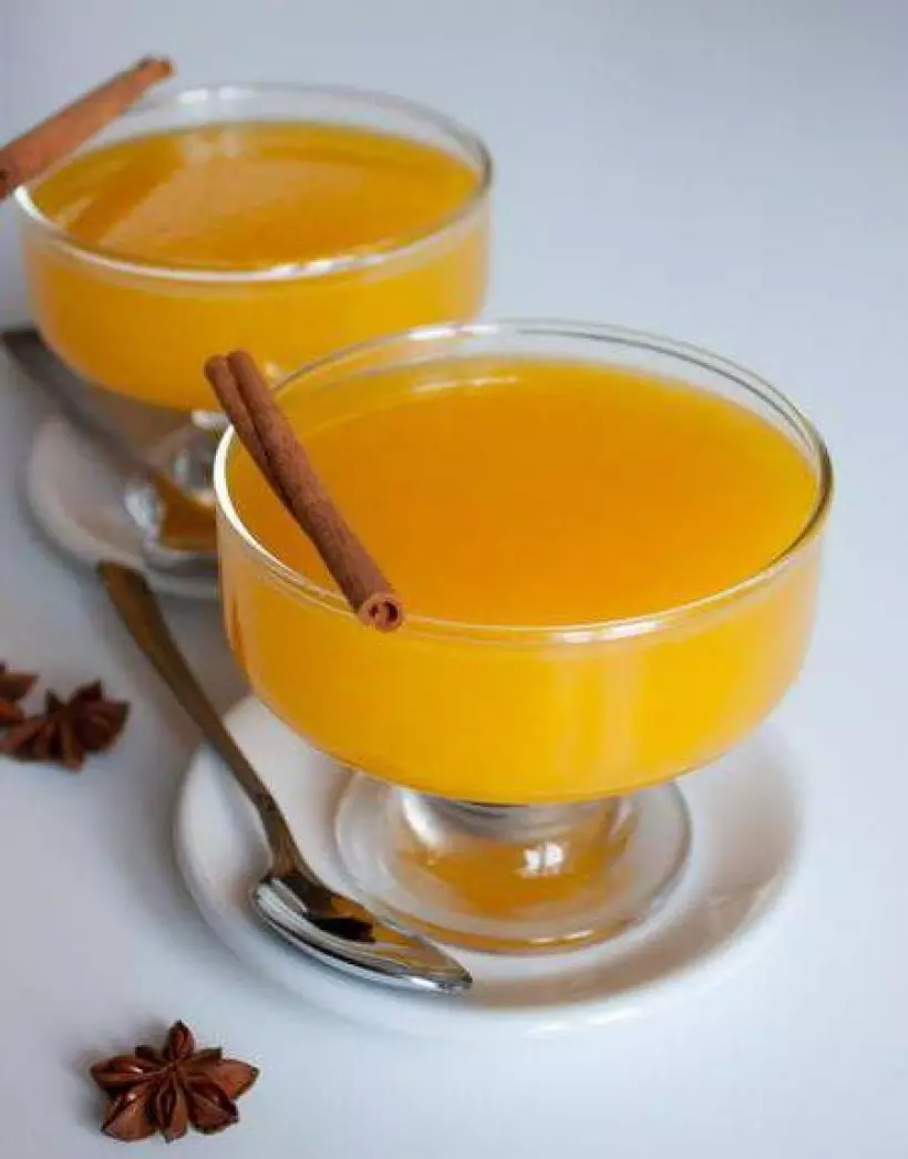 Готовим Десерты Апельсиновое желе с пряностями