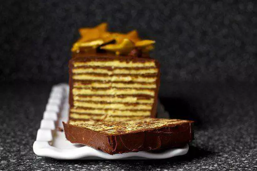 Готовим Десерты Венгерский торт «Добош»