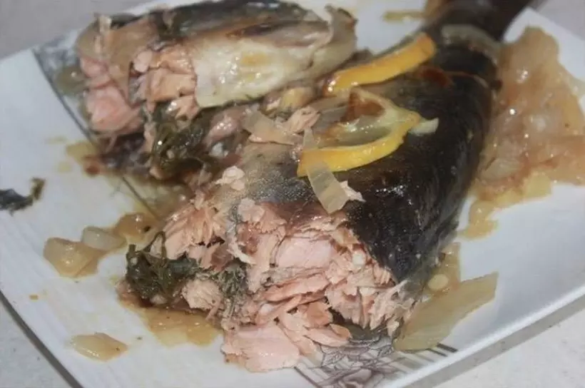 Готовим Рыба Голец, запеченный в духовке