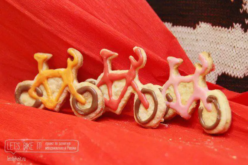 Готовим Выпечка Печенье «Велосипед»