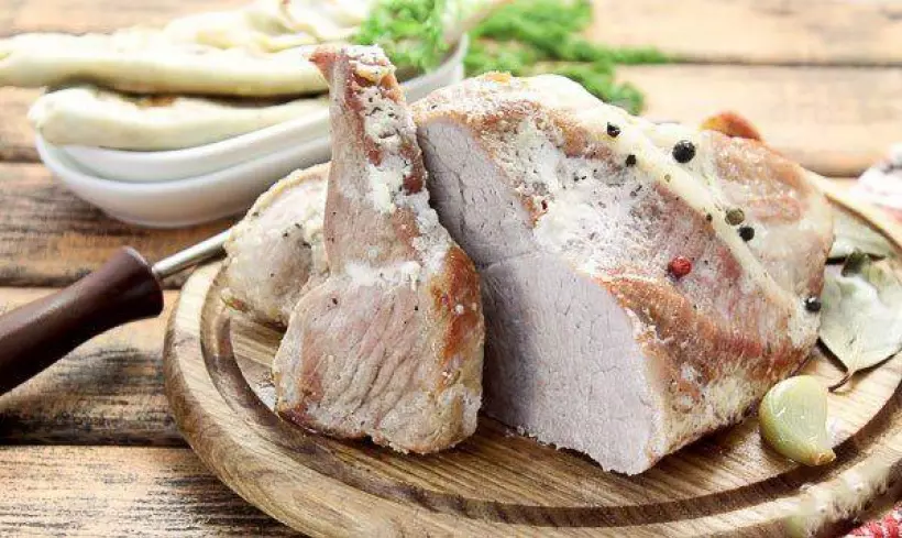 Готовим Мясо Свинина, запеченная со сметаной