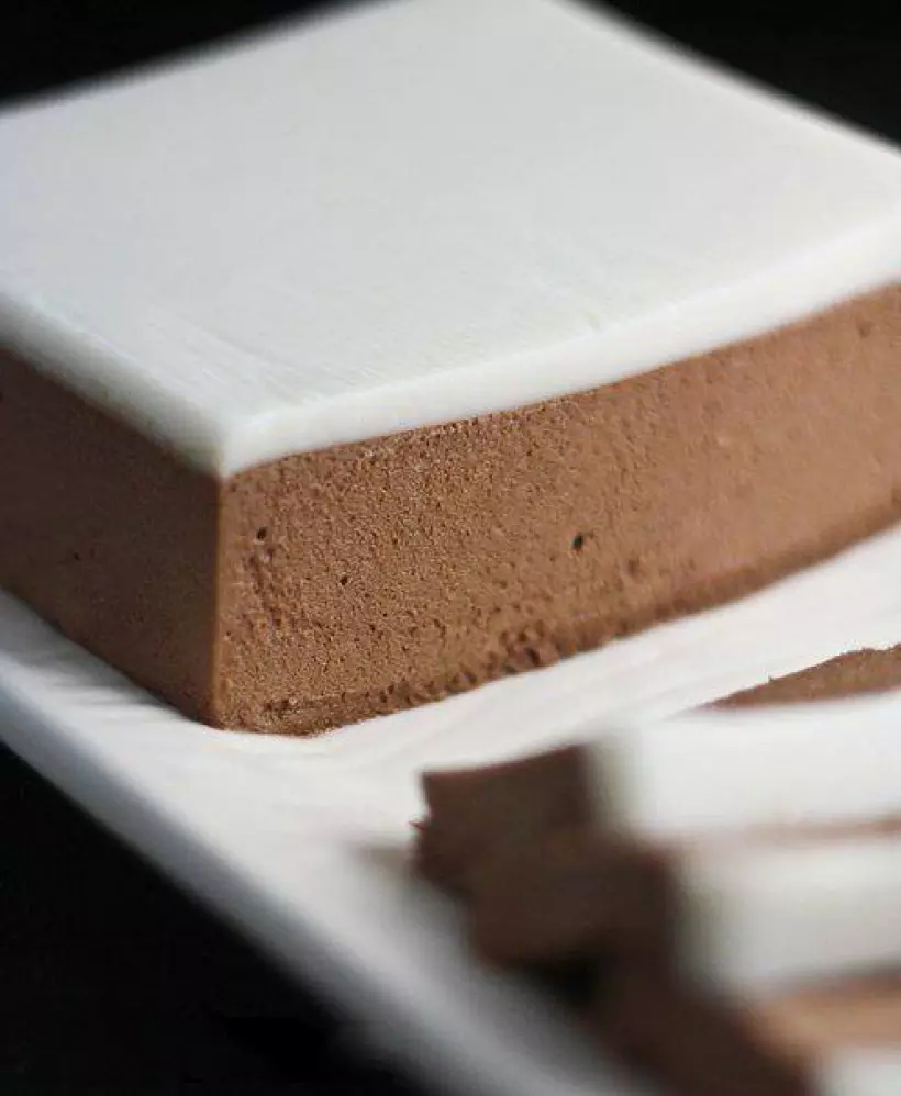 Готовим Десерты Шоколадный мусс с кремом