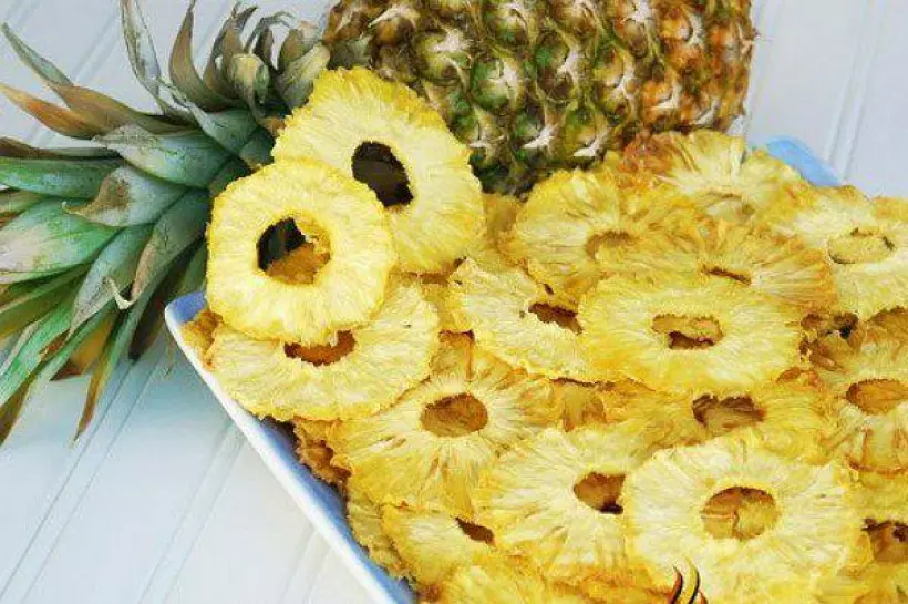 Готовим Десерты Сушеные ананасы