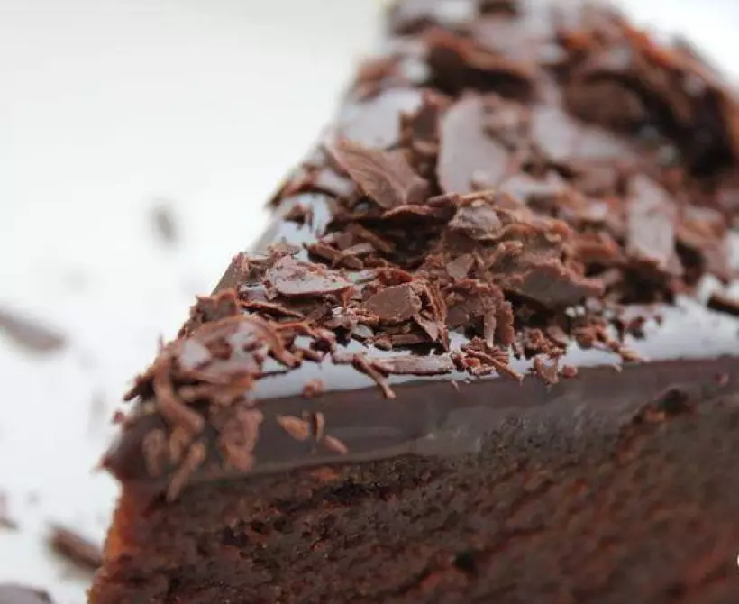 Готовим Десерты Шоколадный торт с трюфелями