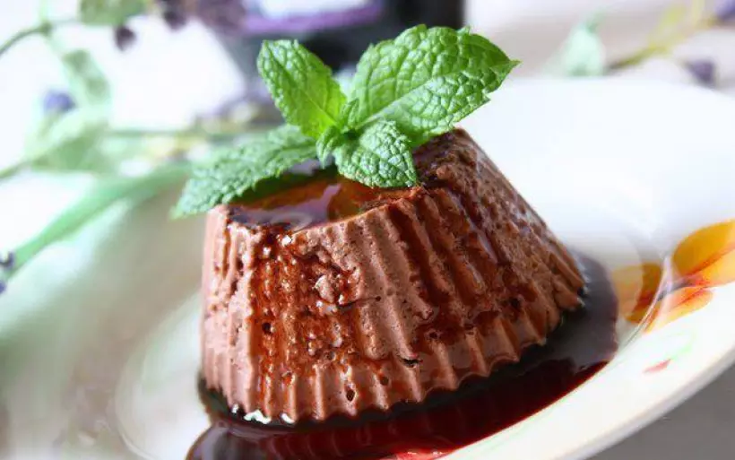 Готовим Десерты Творожное суфле с какао