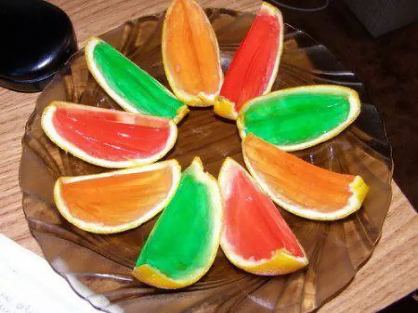 Готовим Десерты Желе в апельсинах