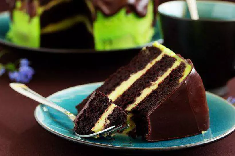 Готовим Десерты Шоколадно-мятный торт