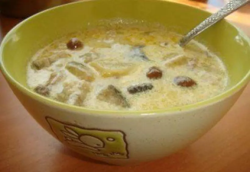 Готовим Супы Суп из баклажанов с грибами