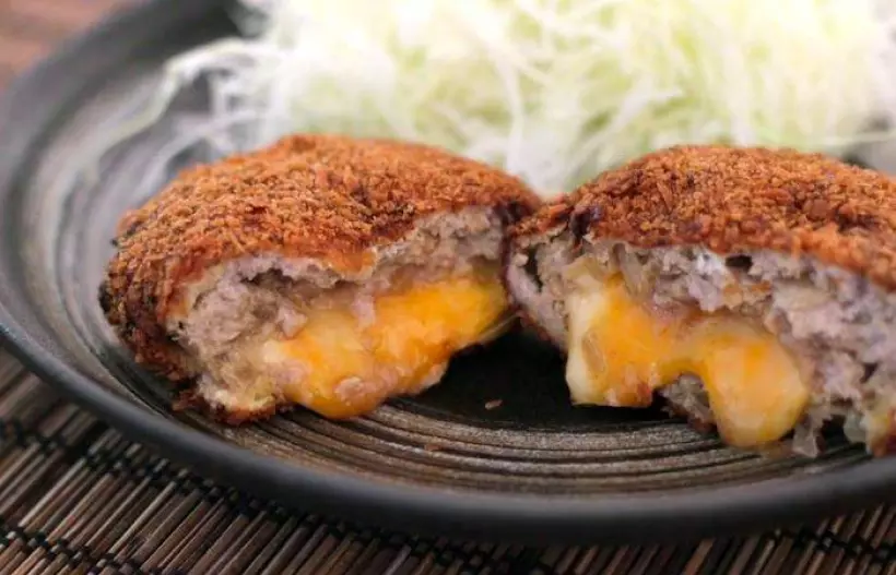Готовим Мясо Японские котлеты с сыром