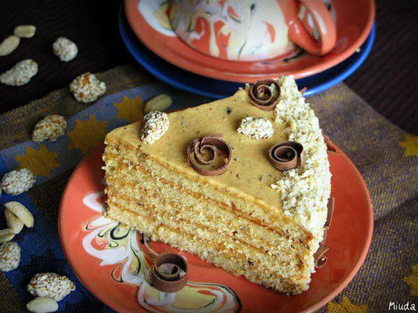 Готовим Десерты Арахисовый торт