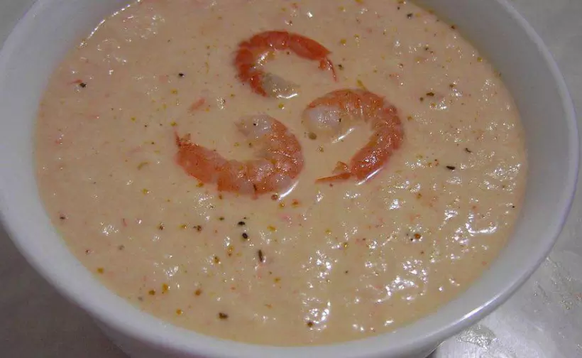 Готовим Супы Суп-пюре с морепродуктами