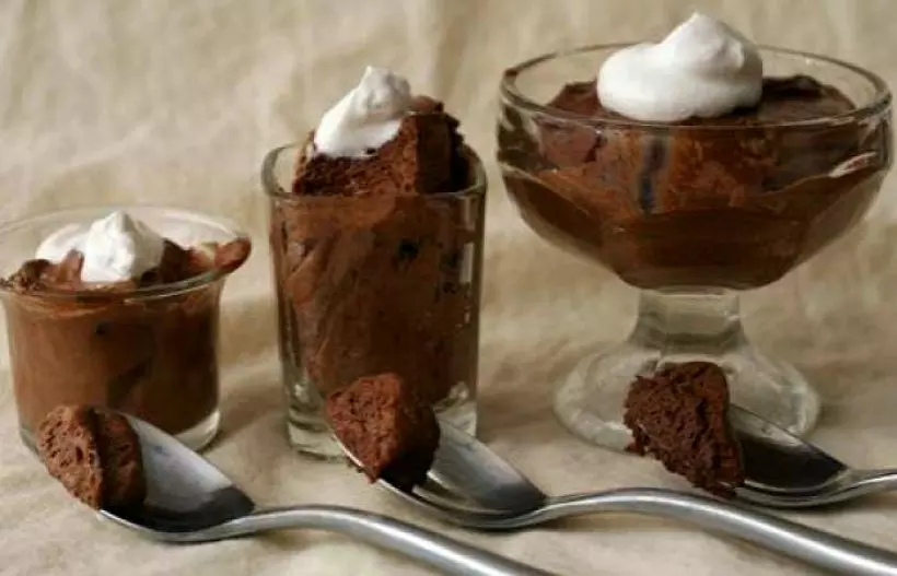 Готовим Десерты Мусс из горького шоколада