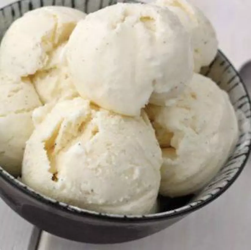 Готовим Десерты Домашнее ванильное мороженое